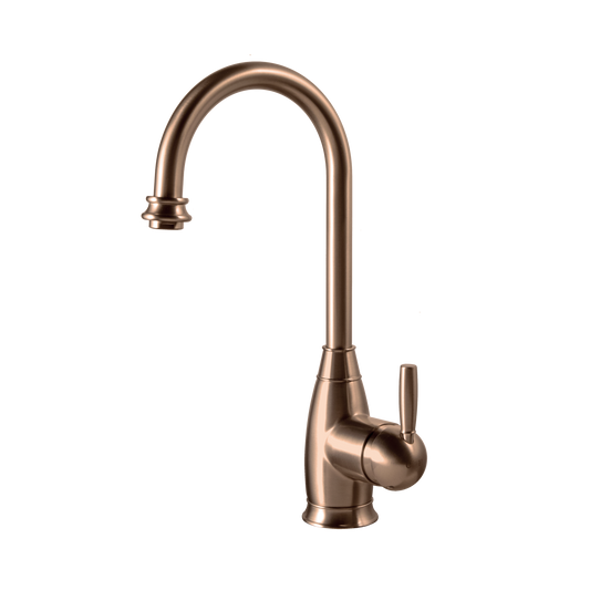 Houzer - Exeter Bar Faucet Traditional Brass 13 Inch Single Handle
