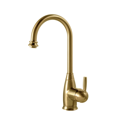 Houzer - Exeter Bar Faucet Traditional Brass 13 Inch Single Handle