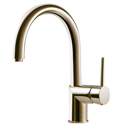 Houzer Bar Faucet – Contemporary Brass Gal Bar Faucet with High Rotating Spout Single Handle