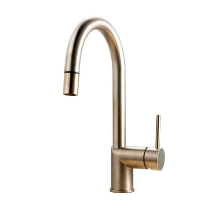 Houzer Kitchen Faucet – Gal Dual Function Contemporary Pull Down Kitchen Faucet in Multiple Colors