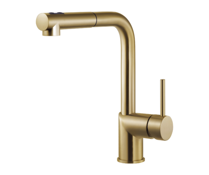 Houzer Kitchen Faucet – Contemporary Gal Dual Brass Function Pull Out Kitchen Faucet