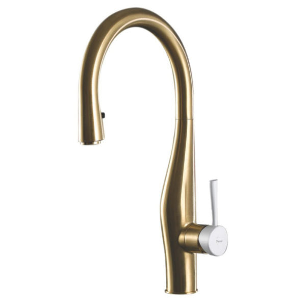 Houzer Kitchen Faucet –Imagine Dual Function Hidden Pull Down Kitchen Faucet in multiple colors