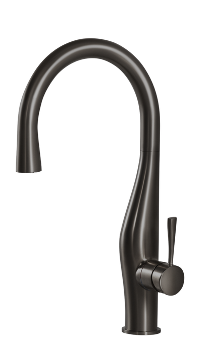 Houzer Kitchen Faucet –Imagine Dual Function Hidden Pull Down Kitchen Faucet in multiple colors