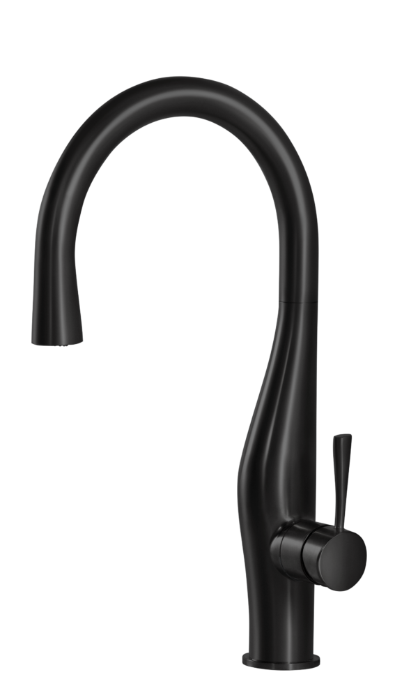 Houzer Kitchen Faucet –Imagine Dual Function Hidden Pull Down Kitchen Faucet in multiple colors