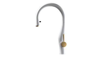 Houzer Kitchen Faucet –Imagine Dual Function Hidden Pull Down Kitchen Faucet in multiple colors