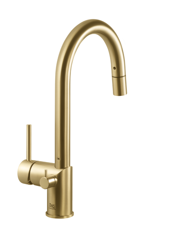 Houzer Sentry Dual Function Pull Down with Shut Off Valve for Hot Water
