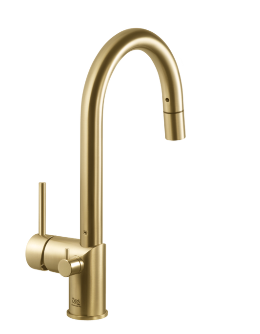 Houzer Sentry Dual Function Pull Down with Shut Off Valve for Hot Water