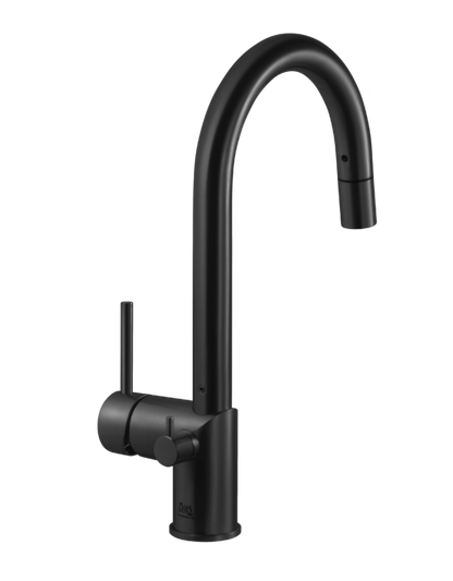 Houzer Sentry Dual Function Pull Down with Shut Off Valve for Hot Water