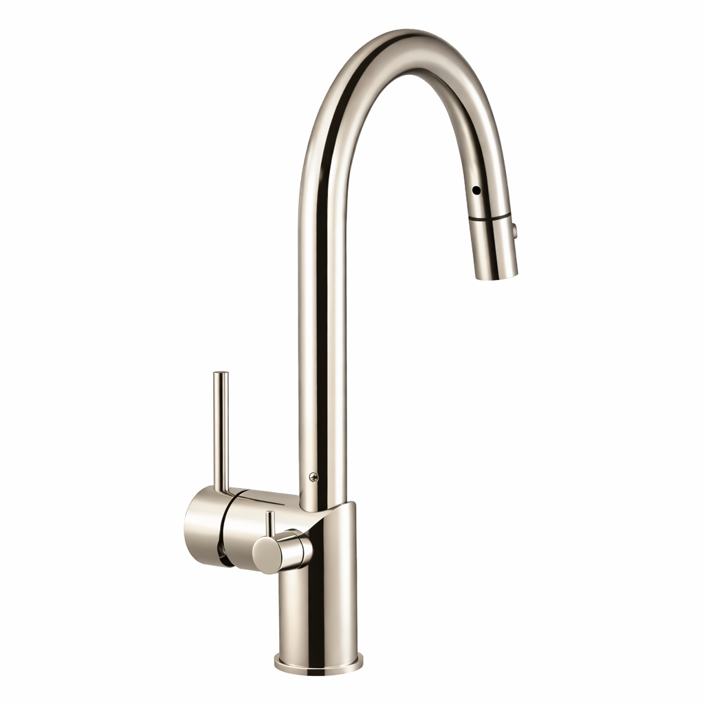 Houzer Sentry Dual Function Pull Down with Shut Off Valve for Hot Water